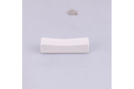 セラミック製カトラリーレスト 8x2x2cm ホワイト - 5926283