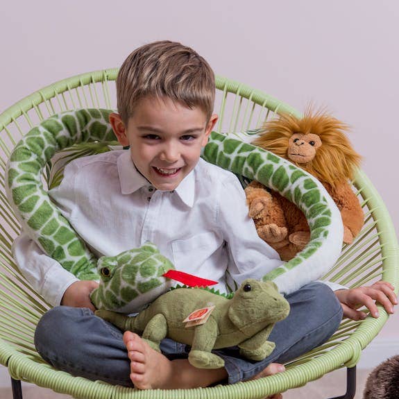 Peluche Serpent Vert – 175 cm