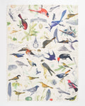 Theedoek met vogels