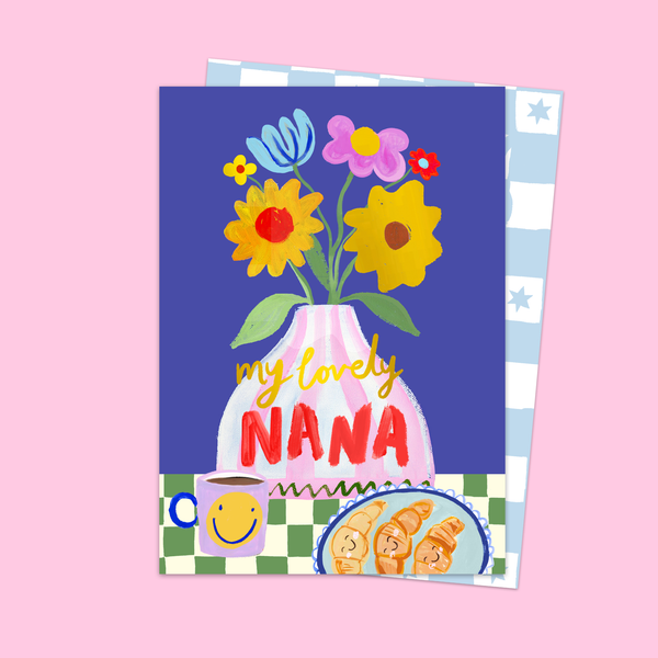 Tarjeta de mi linda abuela