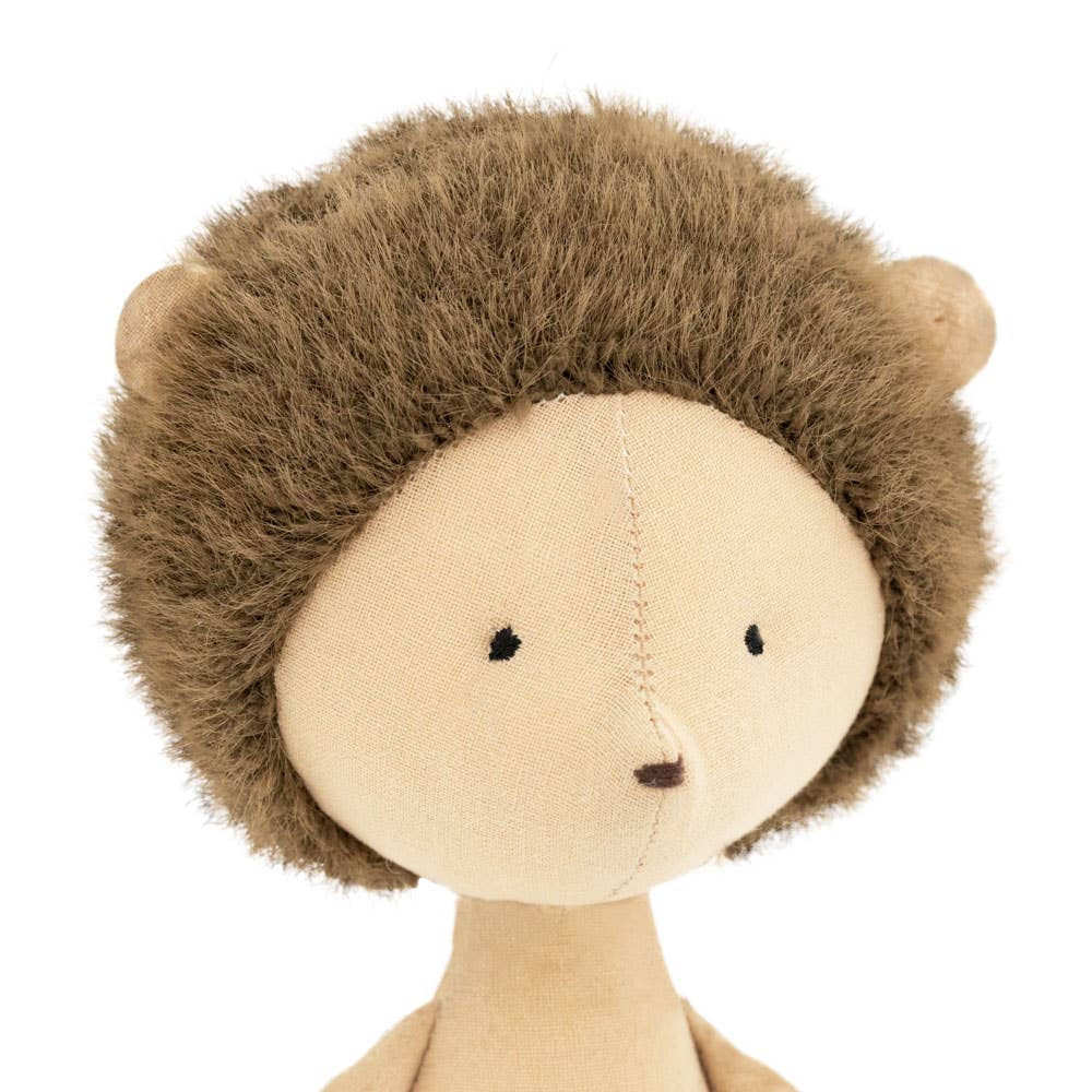 Peluche en coton, Henry le Hérisson : Sirène-29cm-3+
