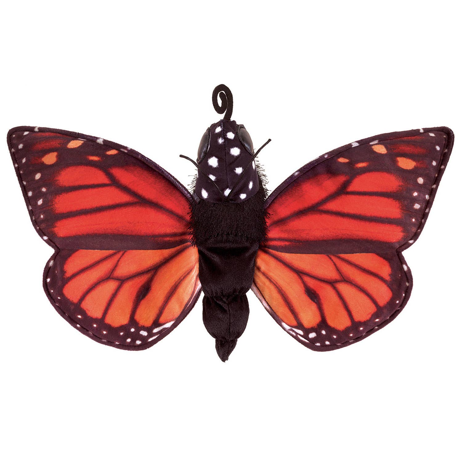 Marionnette à main Papillon métamorphosé 3073/ Cycle de vie du monarque Folkmanis réaliste