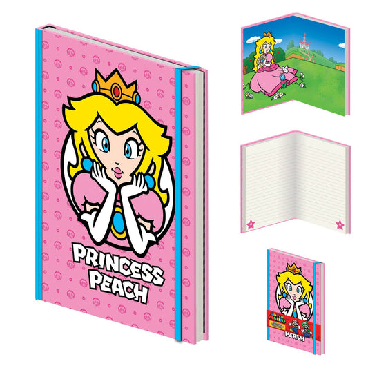 Carnet de notes Super Mario - Princesse Pêche