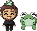 Figurines Monitor Buddiez Blarg & Frog
