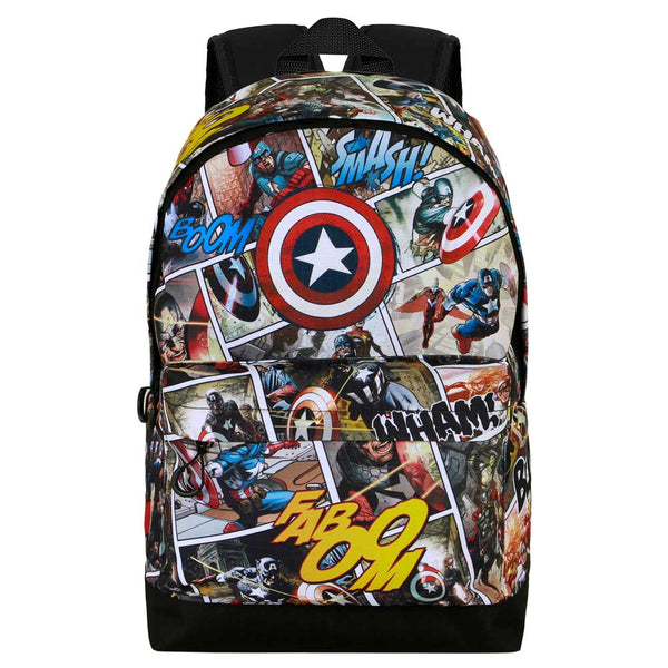 Mochila do Capitão América da Marvel - Banda Desenhada