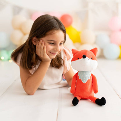 Peluche de zorro naranja