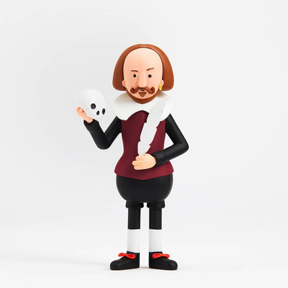 Brinquedo de arte colecionável de Shakespeare em Londres