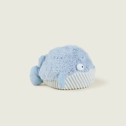 Garrafa de água quente de peluche Warmies em forma de peixe bolha