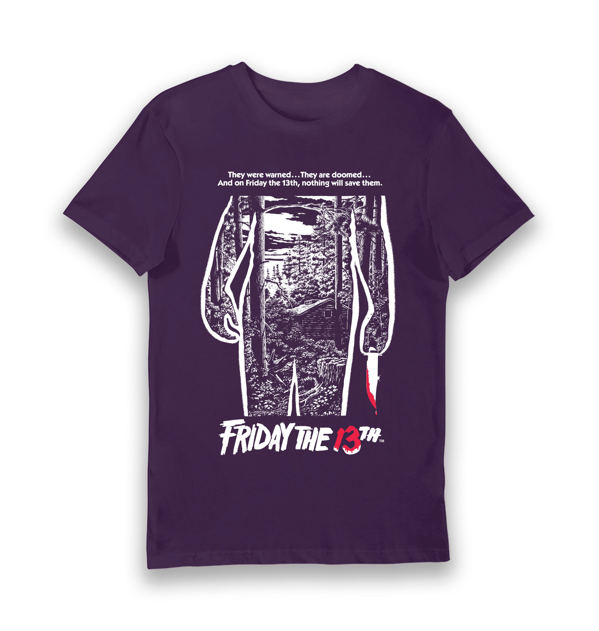 T-shirt adulte Friday the 13th affiche