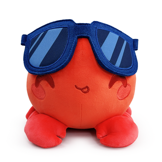 夏バイブス カニのぬいぐるみ (9インチ)