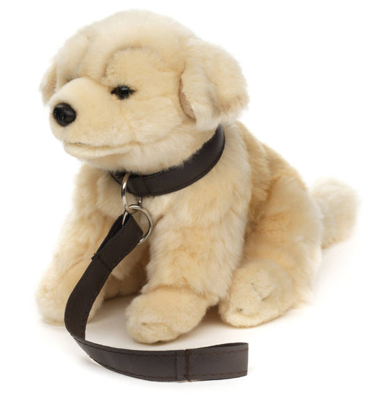 Peluche de Golden Retriever (con correa)