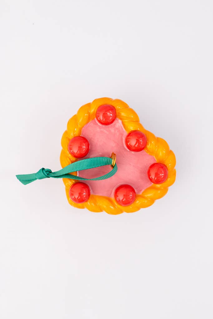 Heart Shaped Cake Hanging Decoration