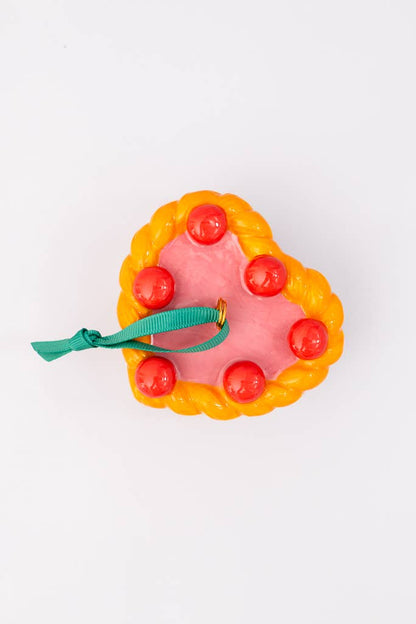 Heart Shaped Cake Hanging Decoration