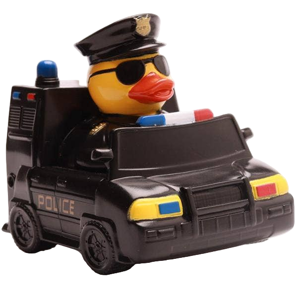Coche de policía de Duck