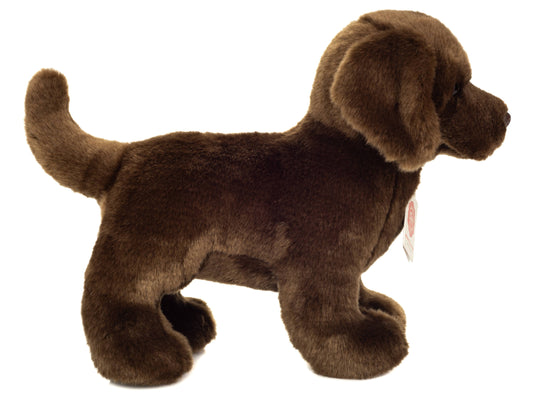 Peluche de labrador marrón de pie