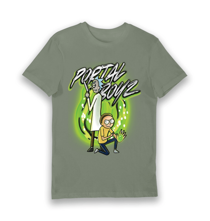 T-shirt Rick and Morty Portal Boyz