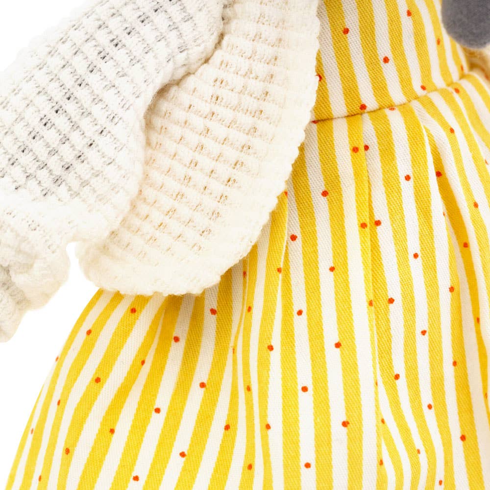 Peluche en coton Alicia l'éléphant (30 cm) - 0+