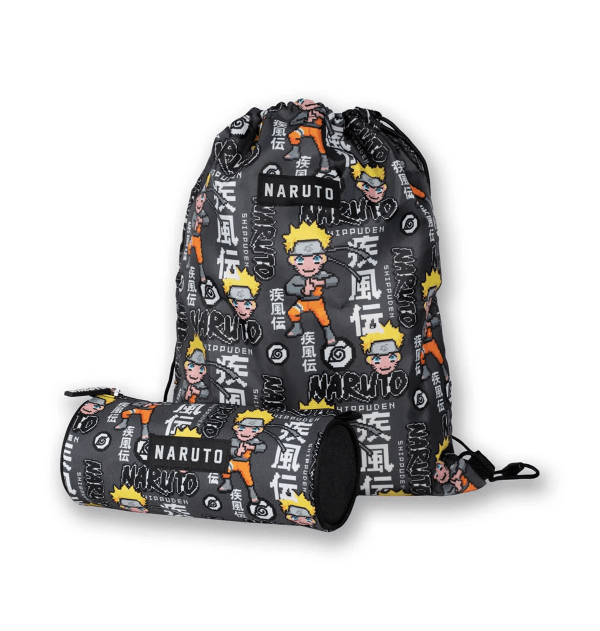 Set Naruto trousse et sac de rangement Premium