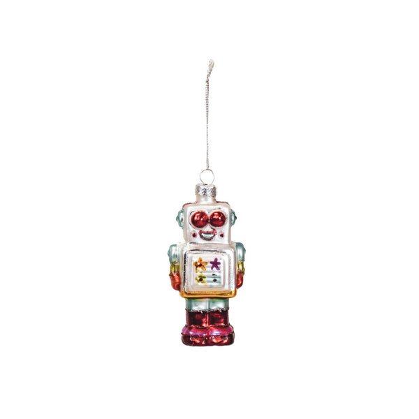 Roboter-Weihnachtskugel