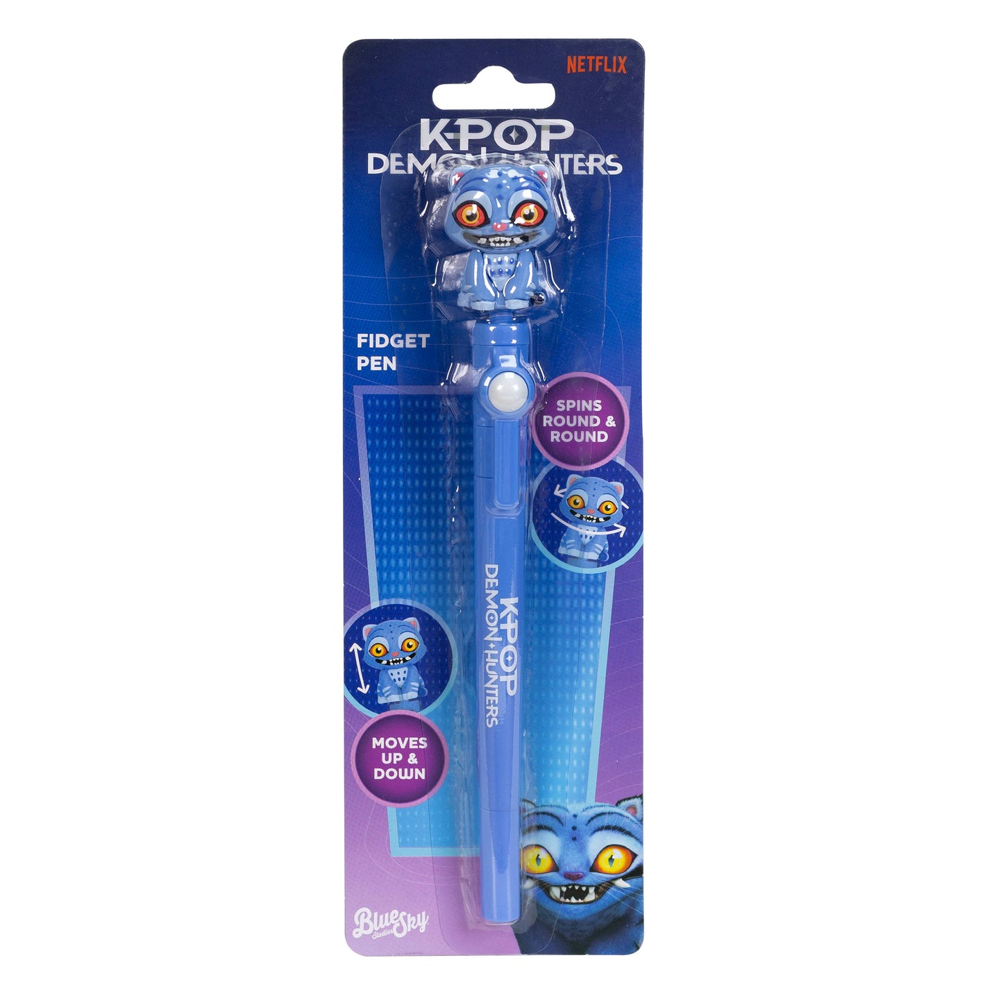 KPop Demon Hunters - Stylo fidget incl. figurine de collection - Derpy