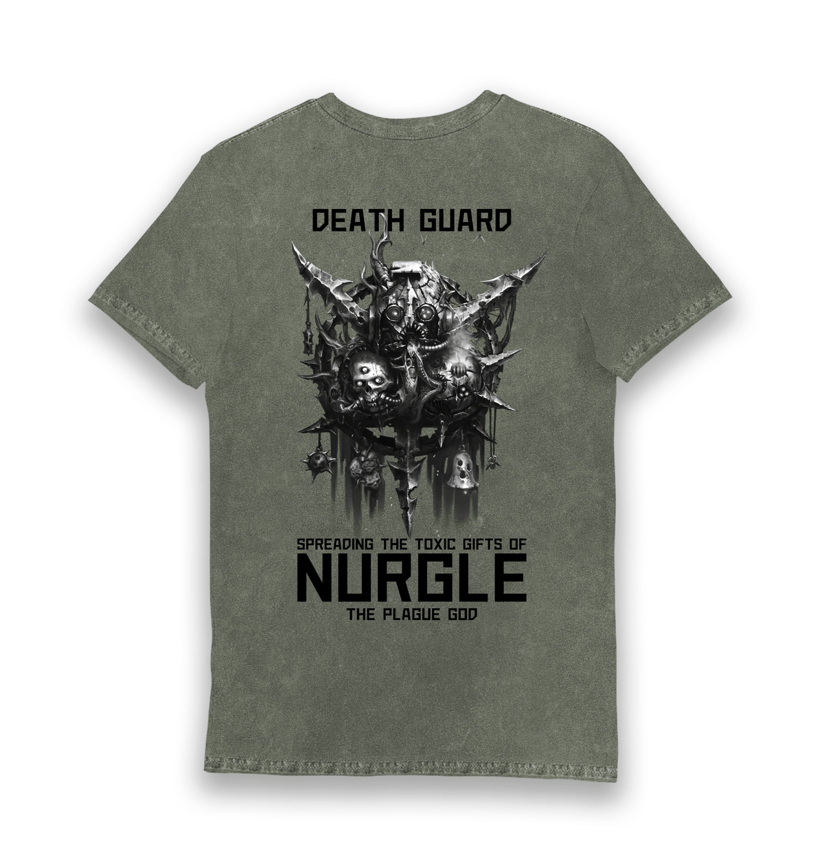 T-shirt adulte Warhammer 40,000 Nurgle Death Guard Eco Wash