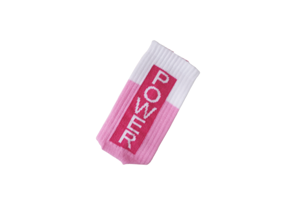 Chaussettes Enfant Girl Power - Rose