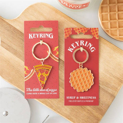 Waffle Keychain