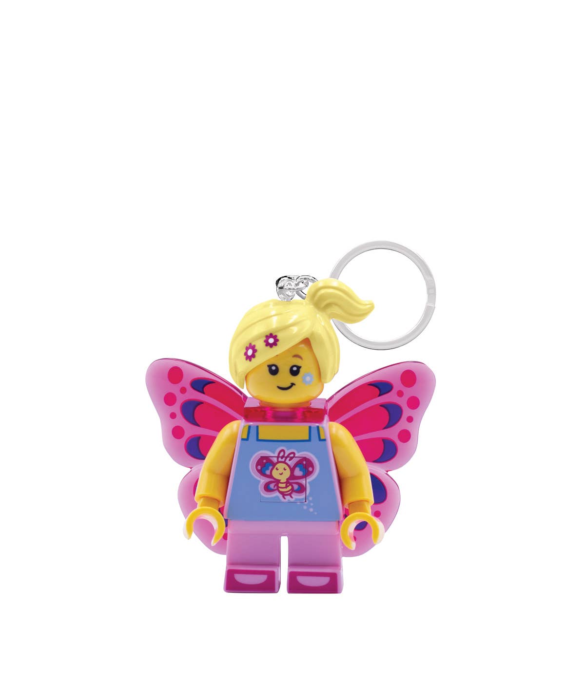 LEGO Keychain - Butterfly Girl
