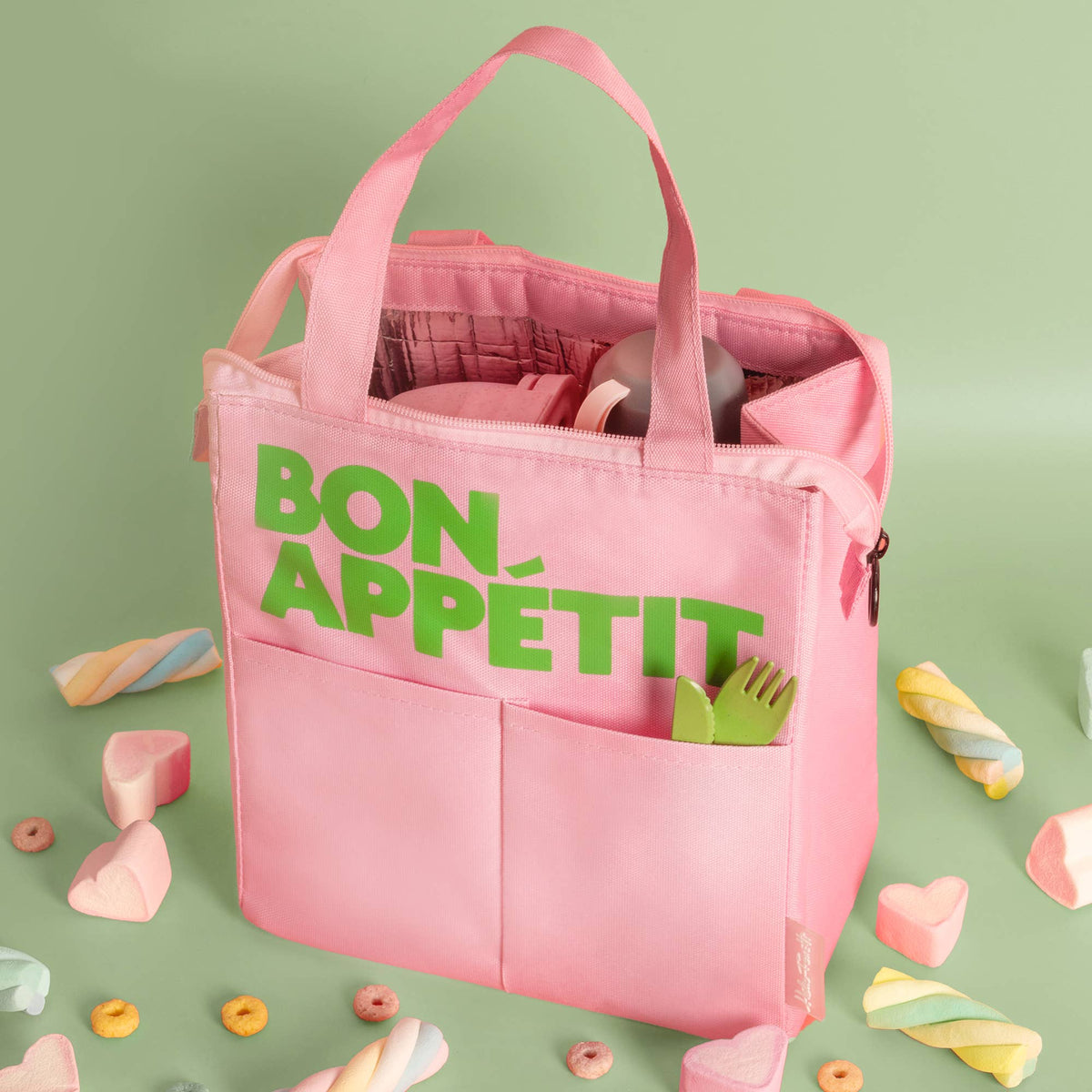 Borsa termica "Bon Appétit" - Rosa