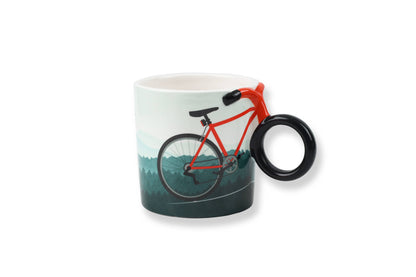 MTB mug “And now the Adventure Begins”