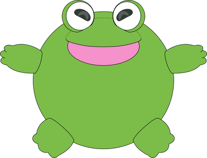 Mega Frog Plush (9in)