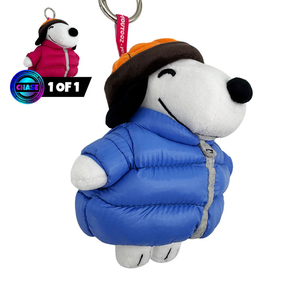 Plüsch-Schlüsselanhänger Snoopy Puffer Jacket
