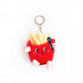 French Fries Plush Keychain