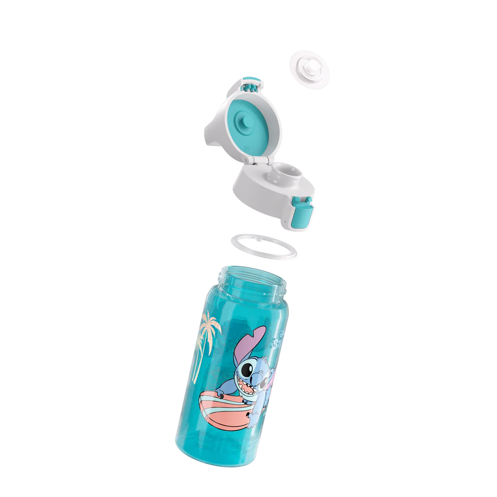 Garrafa de água infantil VIVA ONE Stitch Surfing 0,5L 