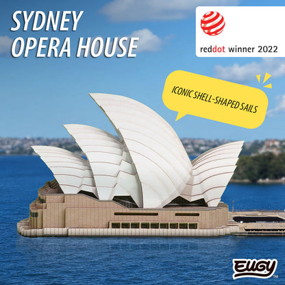 Maquette 3D EUGY 605 Opéra de Sydney – visuel Red Dot Design Award