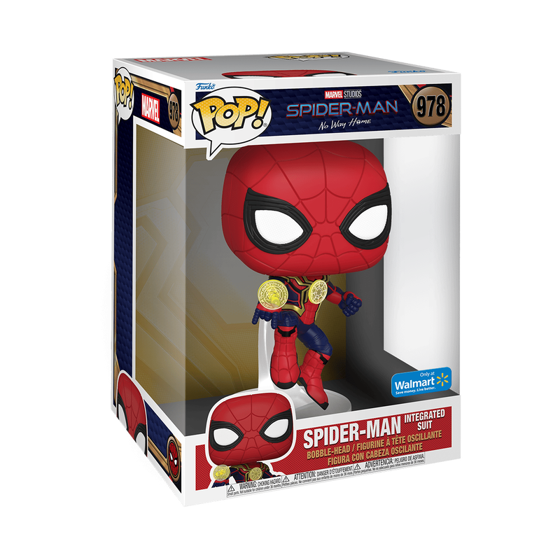 Pop! Jumbo Homem-Aranha com Fato Integrado 