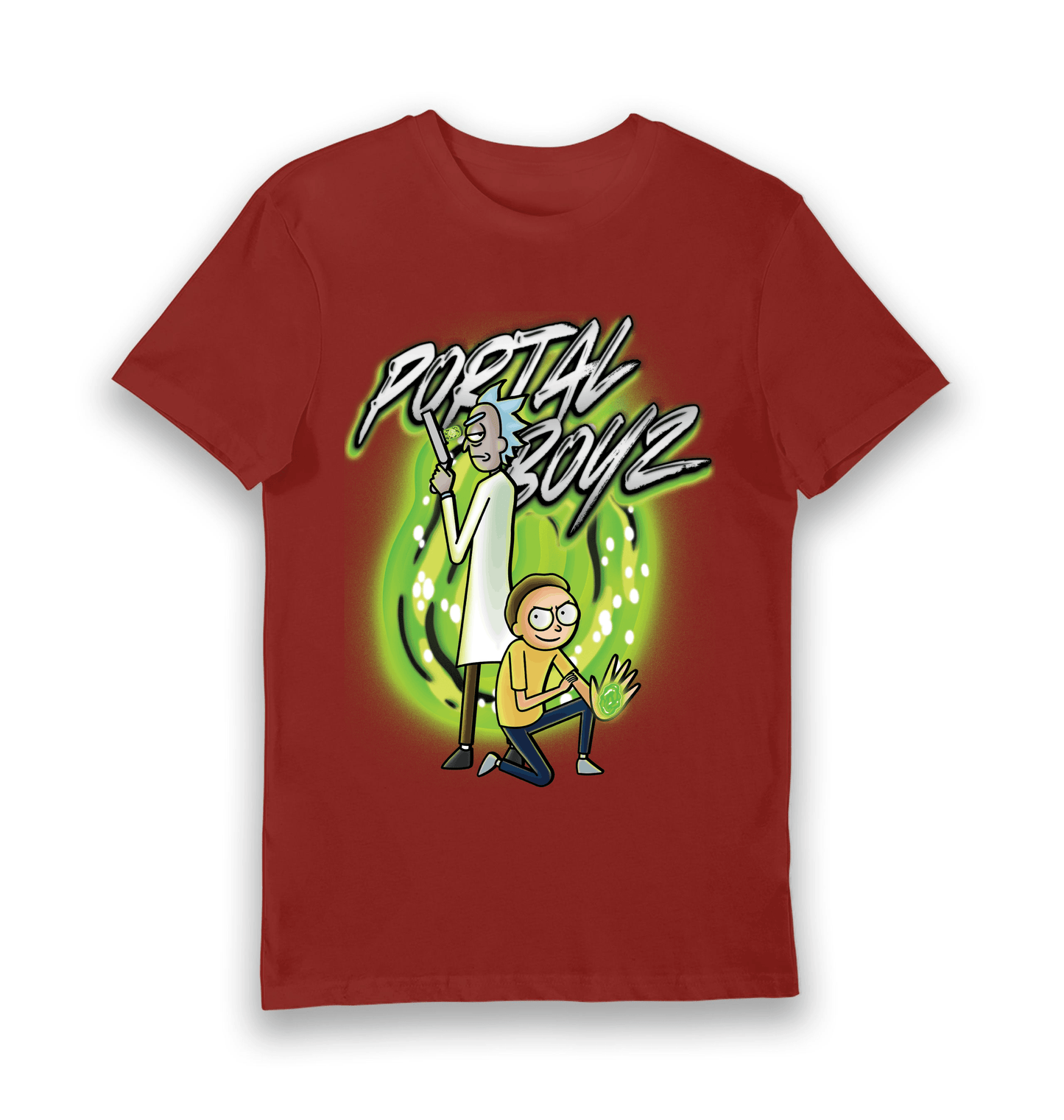 T-shirt Rick and Morty Portal Boyz