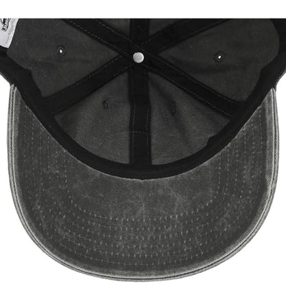 Casquette noire Jurassic Park avec logo brodé