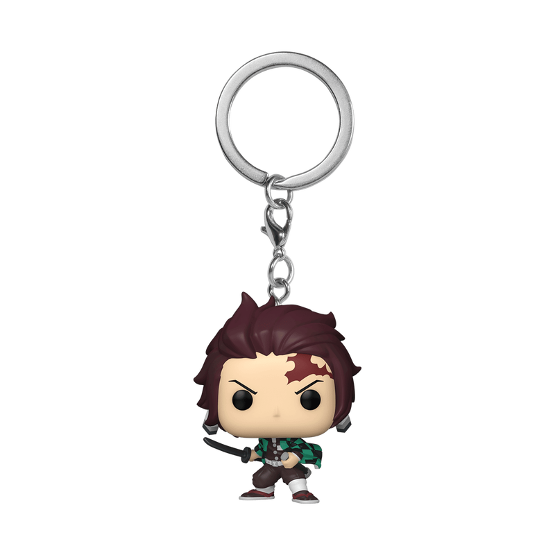 Tanjiro Kamado Pop! Keychain Demon Slayer porte-clés Pocket POP! Vinyl Tanjiro 4 cm