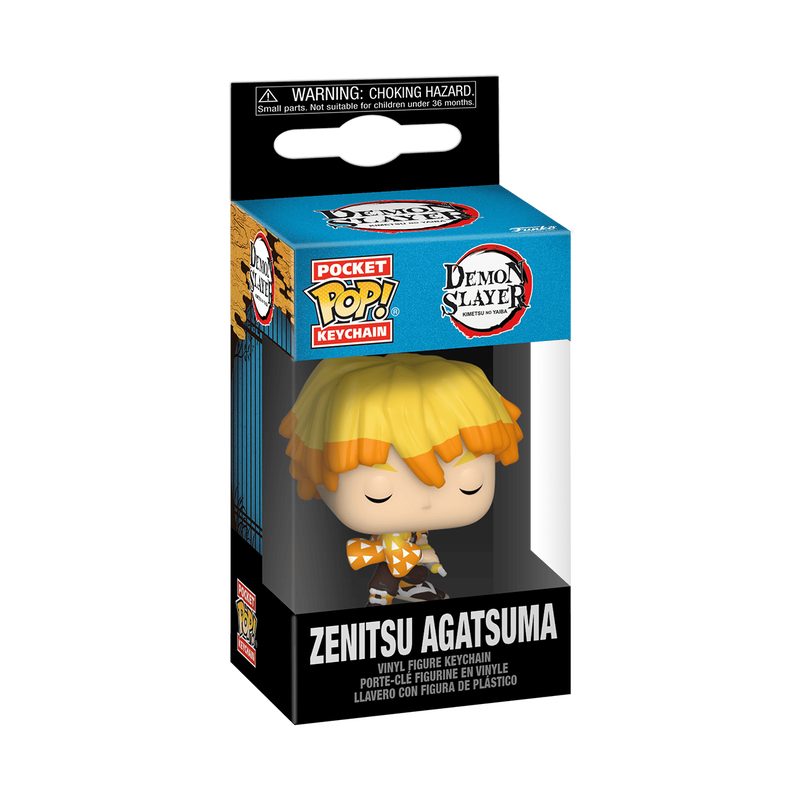 Knal! Sleutelhanger Zenitsu Agatsuma 