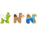 木製文字 - N
