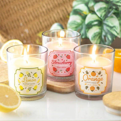Bougie parfumée au citron