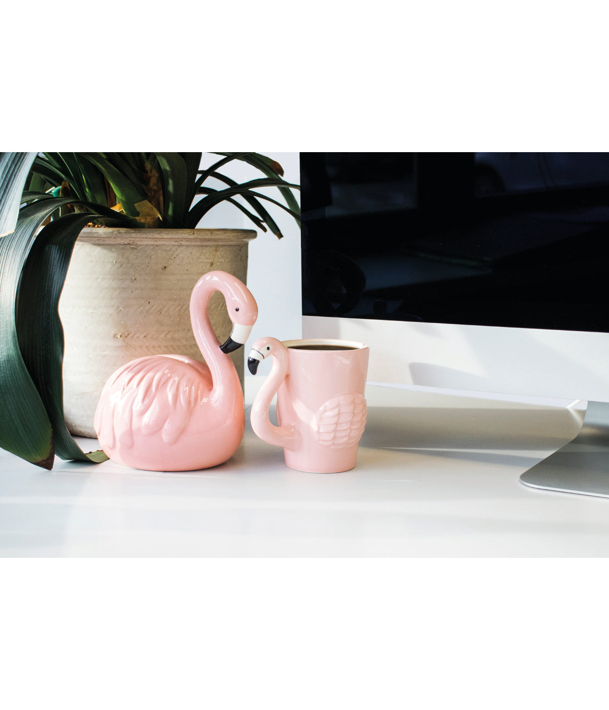 Roze Flamingo Spaarpot