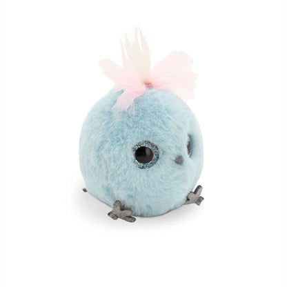 Pendentif en peluche Whozie avec nœud, 8 cm