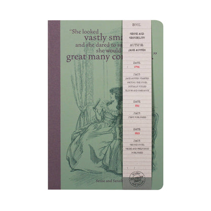 Caderno A5 (capa mole) - Pulteney Press (Jane Austen)