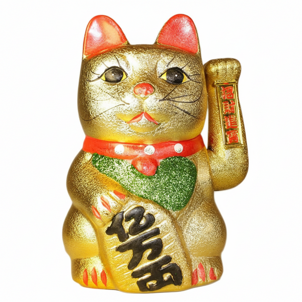 Gato Dourado Clássico da Sorte