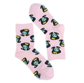 Pinke Mars-Prinzessinnen-Socken
