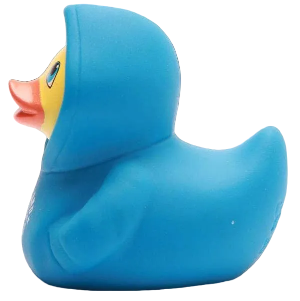 Sweatshirt Duck Hoodie Scotland - Azul