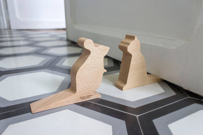 Cale-porte en bois Souris Mimi