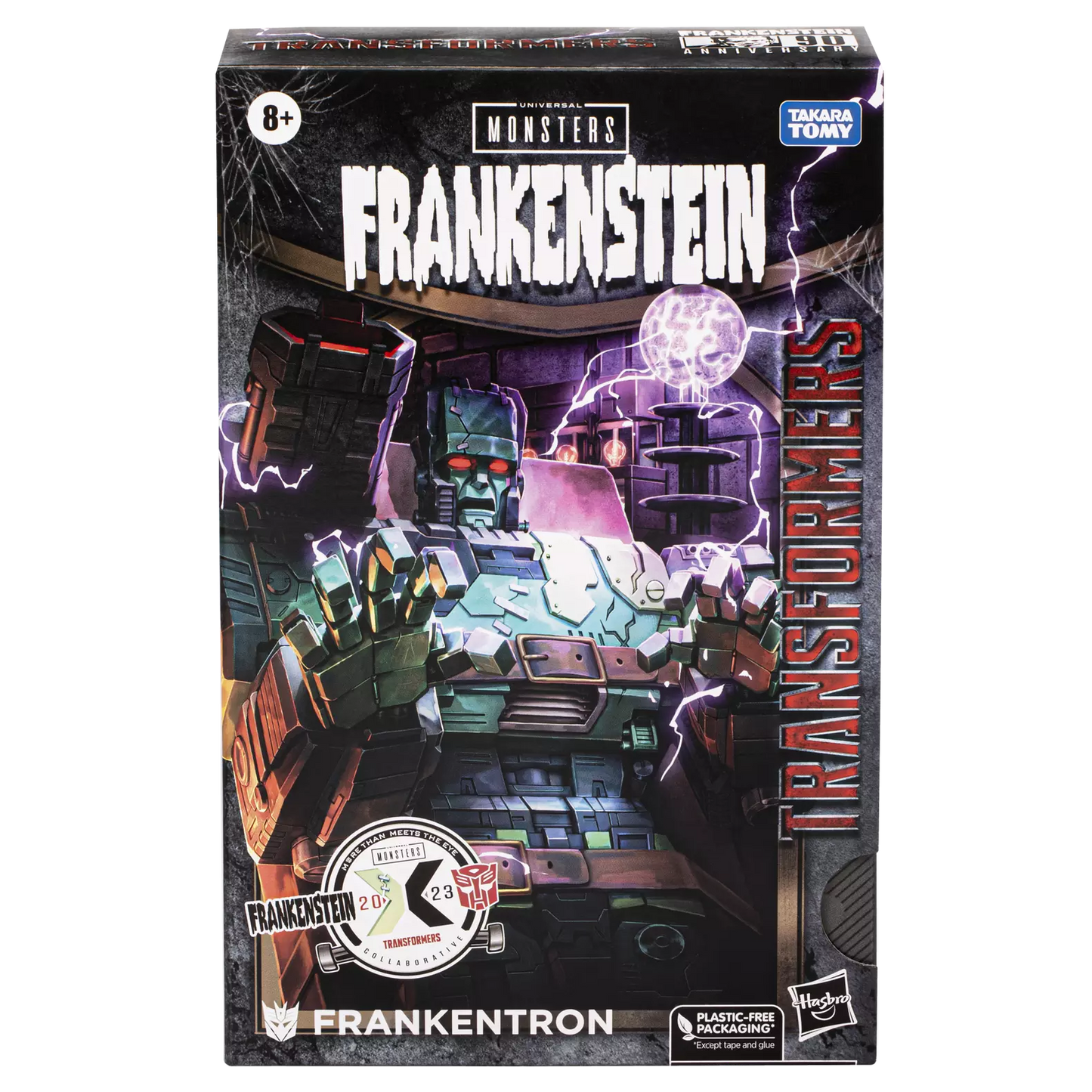Transformers Collaborative Monstruos universales Frankenstein x Transformers Frankentron